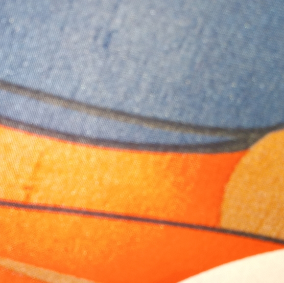 Vintage Women's Funky Abstract Print Front Zip Midi Dress Sz L - Picture 8 of 10